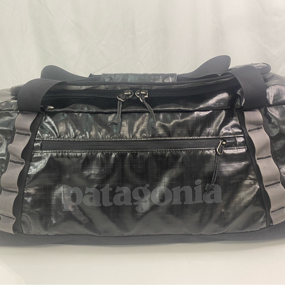 Patagonia Black Hole Duffel Backpack 60L - 49340 Rare Shiny Ripstop Travel Bag - Picture 7 of 17